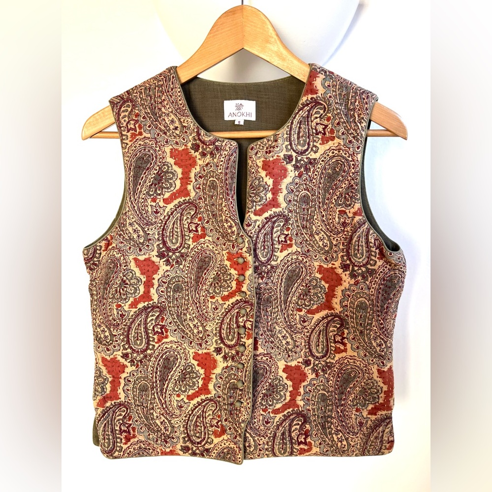 Anokhi Paisley Vest
